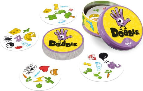 Asmodee | Dobble Classic | Card Game | Ages 6+ | 2-8 Players | 15 Minutes Playing Time