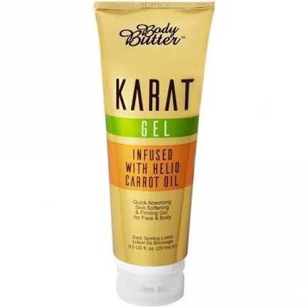 Body Butter Karat Gel Accelerator Tanning Lotion Infused with Helio Carrot Oil 251ml