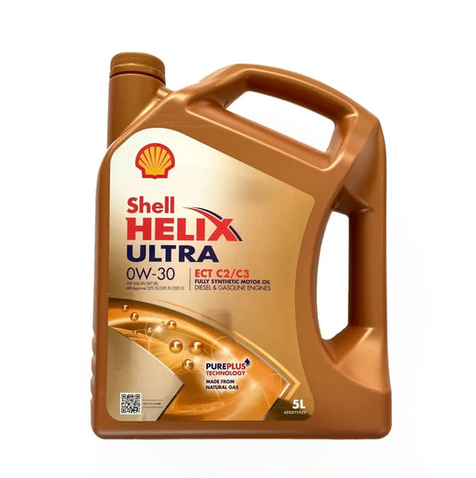 Shell Helix Ultra ECT C2 C3 0w-30 Engine Oil, 5 Litre